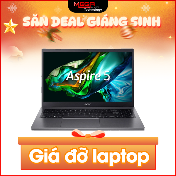 Laptop Acer Aspire 5 A514-56P-562P (NX.KHRSV.008) Xám (Cpu i5-1335U, Ram 8GB, SSD 512GB, Vga UHD Graphics, 14 inch FHD+, Win 11 Home)