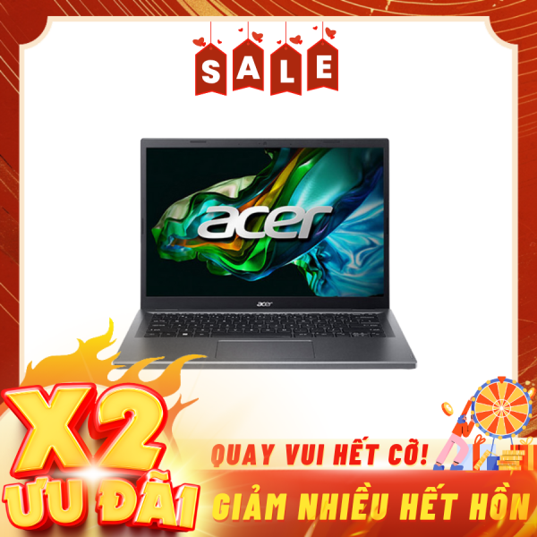 Laptop Acer Aspire 5 A515-58P-71EJ (NX.KHJSV.00A) Xám (Cpu i7-1355U, Ram 16GB, SSD 1TB, Vga UHD Graphics, 15.6 inch FHD, Win 11 Home)