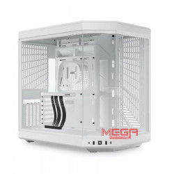 Case HYTE Y70 White/White CS-HYTE-Y70-WW (ATX, 3 Fan, Cable PCIe 4.0)
