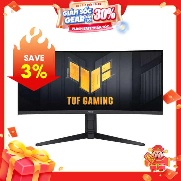 LCD ASUS TUF GAMING VG34VQL3A 34 inch 2K (3440 x 1440) VA 180Hz 1ms sRGB 125% HDR Cong(DP, HDMI)