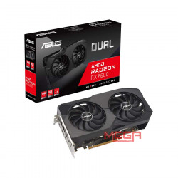 Vga Asus Dual Radeon RX 6600 V2 8GB GDDR6 (DUAL-RX6600-8G-V2)