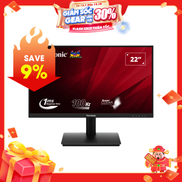 LCD Viewsonic VA220-H 22 inch FHD VA 100Hz (HDMI, Vga) cable HDMI