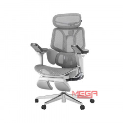 Ghế Công Thái Học Manson E3 Pro Màu Xám + Gác Chân(E301WPC)