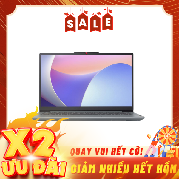 Laptop Lenovo IdeaPad Slim 3 14IRH8 83EL0023VN Xám ( Cpu i7-13620H, Ram 16GB, SSD 512GB, Vga Intel UHD Graphics, 14 inch FHD (1920x1080) IPS, Win11, 2Y )