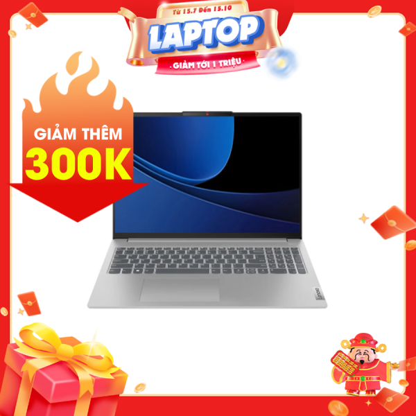 Laptop Lenovo IdeaPad Slim 5 15IRU9 83D00003VN Xám (Cpu i5-120U, Ram 32GB, SSD 512GB, Vga Intel Graphics,15.3 inch(1920x1200) WUXGA IPS RGB,Win 11H, 2Y)
