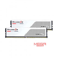 Ram 16GB/5200 PC Gskill Ripjaws S5 DDR5 White (F5-5200J4040A16GX2-RS5W)