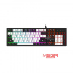 Bàn phím cơ có dây DAREU EK104 White- Black, dream switch