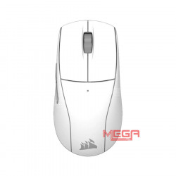 Chuột không dây Corsair M75 AIR Wireless RGB - White CH-931D101-AP (Wireless 2.4Ghz, Bluetooth, Dây USB)