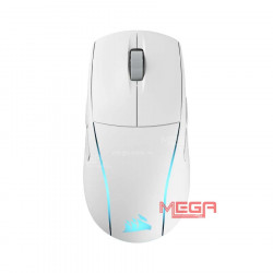 Chuột không dây Corsair M75 Wireless RGB - White CH-931D011-AP ( Wireless 2.4GHz, Bluetooth)