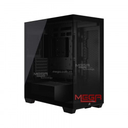 Case Corsair 3500X Tempered Glass (Mid-Tower, Black) CC-9011276-WW