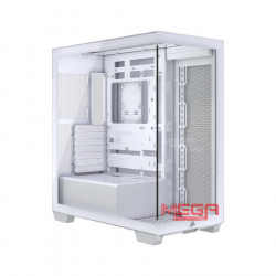 Case Corsair 3500X Tempered Glass (Mid-Tower, White) CC-9011277-WW