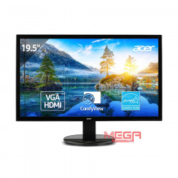 LCD Acer K202Q 19.5 inch (1600x900), TN, 75Hz 6ms, Màu đen (VGA, HDMI) (UM.IE0SV.002)