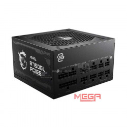 Nguồn máy tính MSI MAG A750GL PCIE5 - 80 Plus Gold - Fully Modular (750W) Black