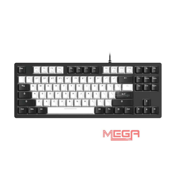 Bàn phím cơ DAREU EK87 V2 White - Black , Dream switch