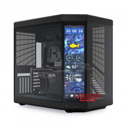 Case HYTE Y70 Touch Infinite Black CS-HYTE-Y70TI-BB (PCI Express Riser 4.0x16, no fan)
