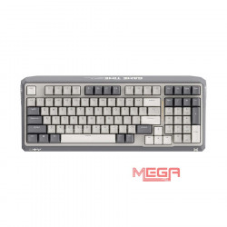 Bàn phím cơ gaming Rapoo V750PRO-98 Brown Grey Beige, Optical Red Switch, 12778