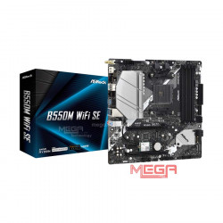 Mainboard Asrock B550M WIFI SE (Socket AM4, M-ATX, 4 khe ram)