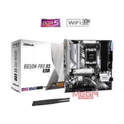 Mainboard Asrock B650M Pro RS Wifi DDR5 (Socket AM5, m-ATX, 4 khe ram)