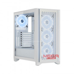Case Corsair iCUE 4000D RGB AIRFLOW QL True White CC-9011232-WW