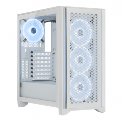 Case Corsair iCUE 4000D RGB AIRFLOW QL True White CC-9011232-WW