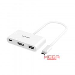 Bộ chuyển đổi USB Type C sang USB 3.0 + HDMI + USB 3.1 Ugreen 30377