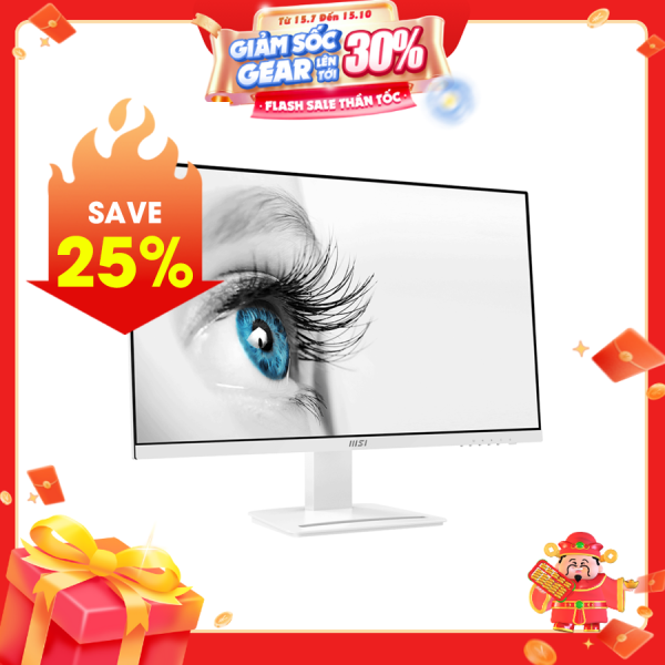 LCD MSI PRO MP273AW 27 inch FHD (1920 x 1080) IPS 100Hz 1ms Trắng Loa( DP,HDMI,VGA)