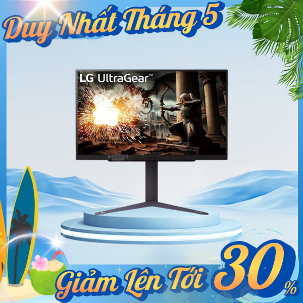 LCD LG UltraGear 27GS75Q-B.ATV 27 inch 2K IPS 180Hz 1ms (O/C 200Hz,HDMI, DP, jack cắm tai nghe)