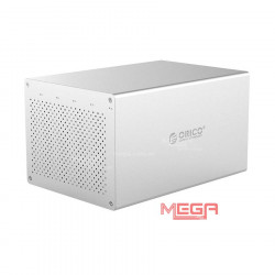 Hộp ổ cứng Orico WS500U3 3.5'' 5 khe cắm SATA 3 USB 3.0 Type B (Trắng)
