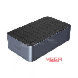 HDD Box (Dock) ổ cứng Orico 6656C3-C-EU-GY-BP-HW 5 khe cắm TypeC USB 3.2 Gen1