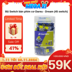 Bộ Switch bàn phím cơ Dareu - Firefly (45 switch)