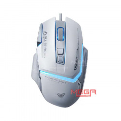 Chuột Gaming Có Dây AULA S12 Pro Trắng xám (4368)