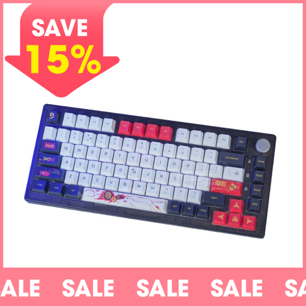 Bàn phím cơ Fuhlen H75S Smoke fire Heart ice-Coffe switch