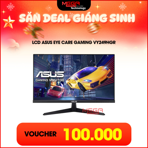 LCD Asus Eye Care Gaming VY249HGR 23.8 inch FHD IPS 120Hz 1ms Đen (HDMI, VGA)