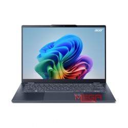 Laptop Acer Swift 14 AI SF14-51-75VP NX.J2KSV.001 Xanh ( Cpu Ultra 7-258V, Ram 32GB, SSD 1TB, Vga Intel Arc Graphics, 14 inch 3K OLED 90Hz, Fingerprint, Win 11, 1Y)