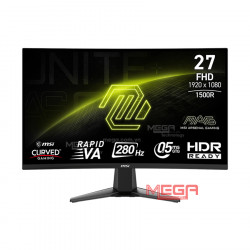LCD MSI MAG 276CXF 27 inch FHD VA 280Hz 0.5ms Cong (HDMI, DP, Audio 3.5)