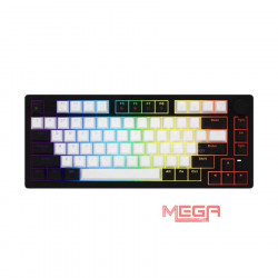 Bàn phím cơ DAREU EK75 White Black-Dream switch key cap PBT new