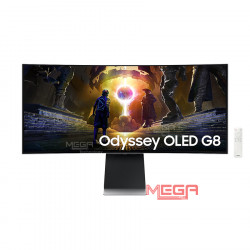 LCD Samsung Odyssey OLED G8 G85SD LS34DG850SEXXV 34 inch OLED UWQHD 175Hz 0.03ms Cong (HDMI, DP, USB 3.0, Bluetooth 5.2)