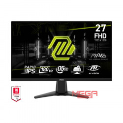 LCD MSI MAG 275F 27 inch FHD Rapid IPS 180Hz 0.5ms phẳng (DP, HDMI)