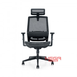 Ghế công thái học WARRIOR Ergonomic Chair-Marshal-WEC630 Black