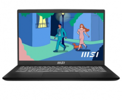 Laptop MSI Modern 15 B12MO-625VN Đen ( Cpu i5-1235U, Ram 8GB, SSD 512GB, Vga Intel Iris Xe Graphics, 15.6 inch FHD, Win11)