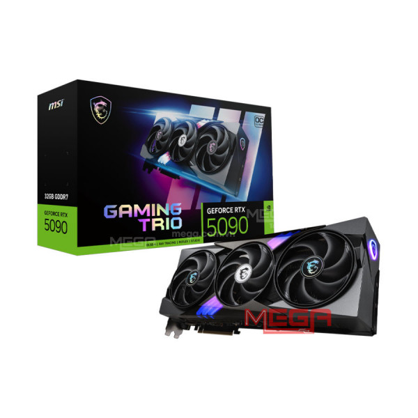 Vga MSI GeForce RTX 5090 32G GAMING TRIO OC GDDR7