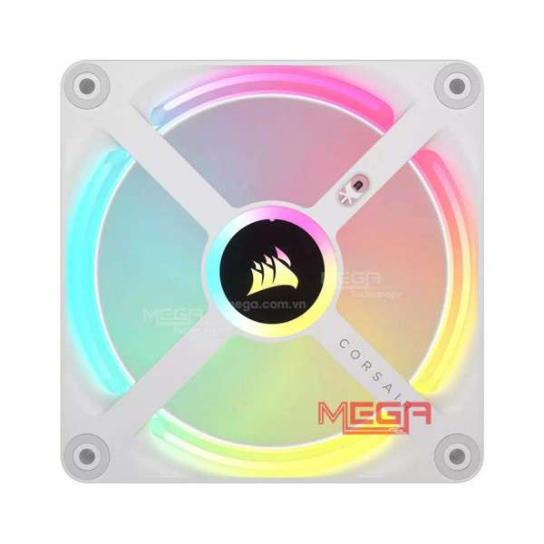 Fan Case Corsair iCUE LINK QX120 RGB White CO-9051006-WW (Bộ 3 fan)