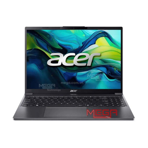 Laptop Acer Aspire Go 15 AG15-51P-3151 NX.J4DSV.001 Xám (Cpu i3-1215U, Ram 8GD5, SSD 512G, Vga Intel UHD Graphics, 15.3 inch WUXGA, IPS 60Hz, W11SL, 1Y)