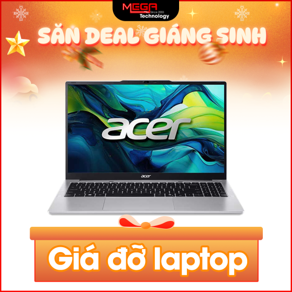 Laptop Acer Aspire Lite 15 AL15-71P-517D NX.J7KSV.001 Bạc (Cpu i5-12450H, Ram 16GBx1, SSD 512GB, Vga Intel UHD Graphics, 15.6 inch FHD IPS 60Hz, W11SL, 2Y)