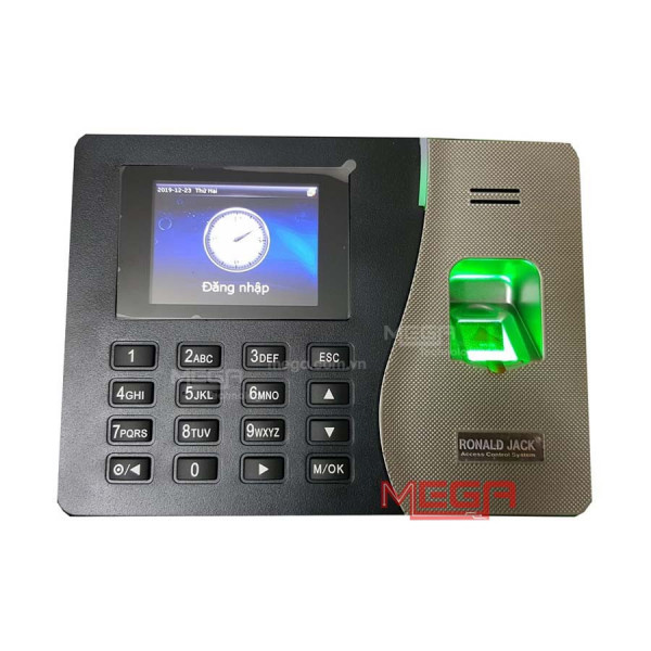 Máy chấm công Ronald Jack K20 Pro (vân tay, thẻ từ)