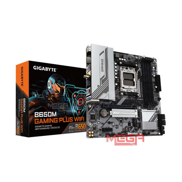 Mainboard Gigabyte B650M GAMING PLUS WIFI DDR5 (4 khe ram,AMD5)