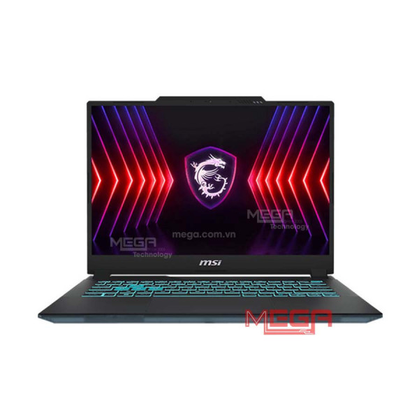 Laptop MSI Gaming Cyborg 14 A13UDX-099VN Đen( Cpu i7-13620H, Ram 16GB (8gbx2), SSD 512GB, Vga RTX3050 6GB GDDR6, 14 inch FHD+ 144Hz, Win11, Balo, 2Y)