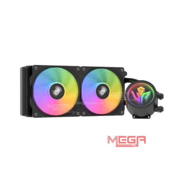 Tản nhiệt nước CPU VSP Cooler VCR240-1 Infinity Liquid Led RGB Fixed ( fan+ tấm tản nhiệt)