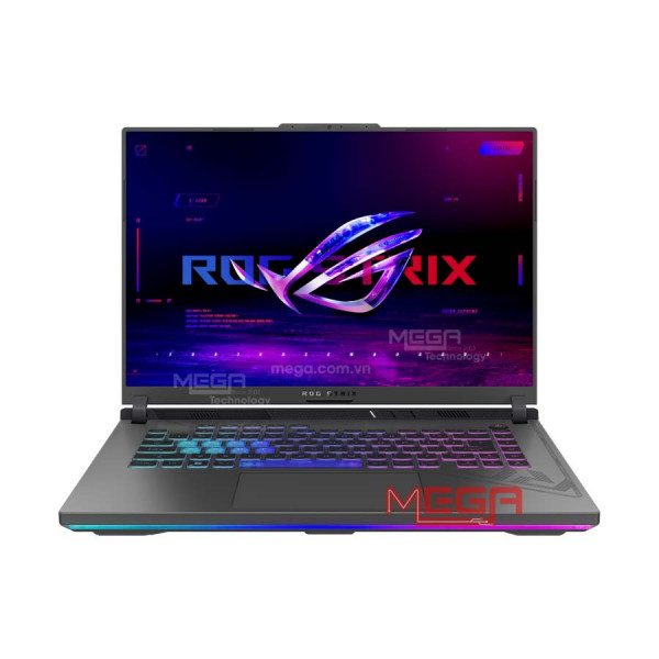 Laptop Gaming ASUS ROG Strix G16 G614JU-N3506W Xám ( Cpu i5-13450HX, Ram 16GB, SSD 1TB, Vga  RTX 4050 8GB GDDR6, 16 inch WUXGA 165Hz, Win11)