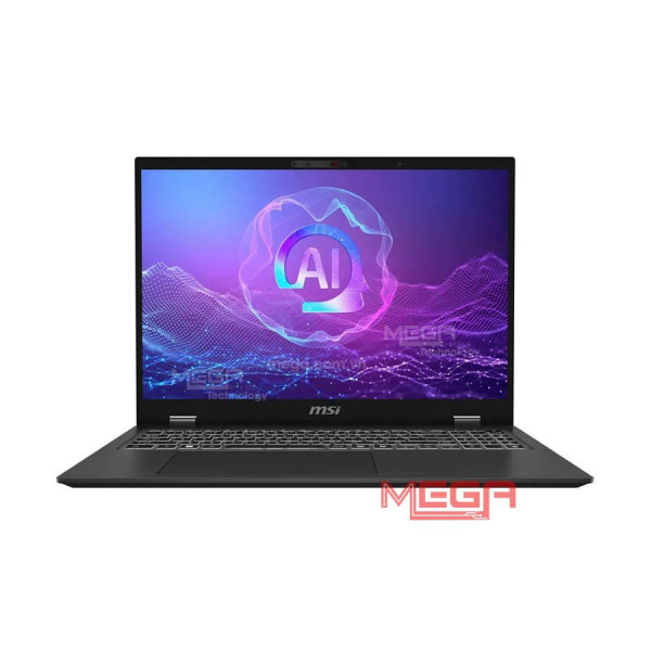 Laptop MSI Prestige 16 AI+ Evo B2VMG-016VN Xám ( Cpu Ultra 9-288V, Ram 32GB, SSD 1TB, Vga Intel Arc 140V,  UMA, 16 inch OLED UHD+, Win11, Túi, 2Y